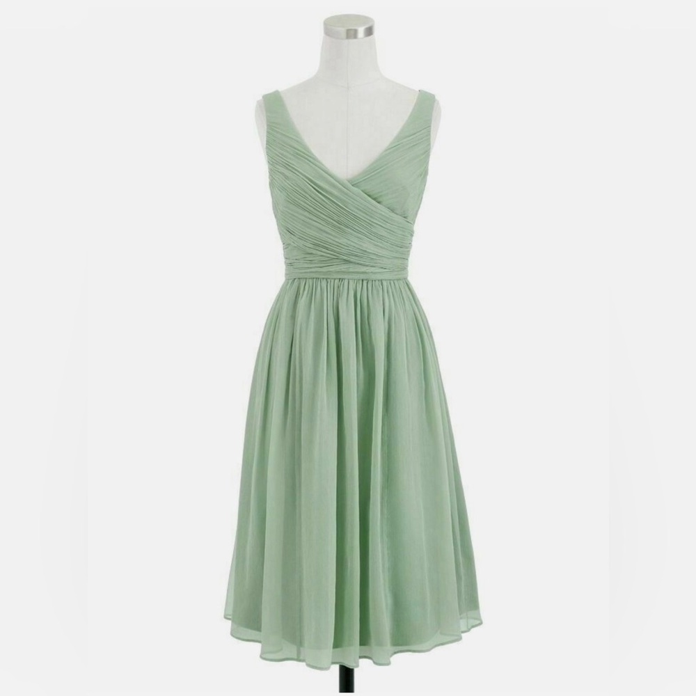 J. Crew Heidi dress in Dusty shale. Size 2